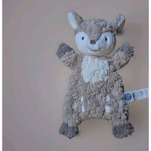 Mary Meyer Lovey Baby Nursery Fawn Deer Brown White Soft Plush Stuffed Toy 12"